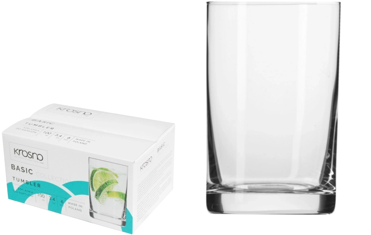 Set kozarcev Krosno Basic 100 ml – 6 kosov