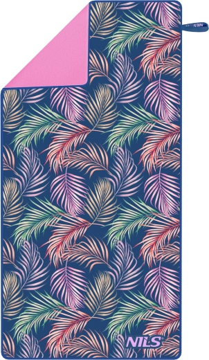 Hitro sušeča mikrovlaknena brisača NILS Camp Jungle 160 × 80 cm