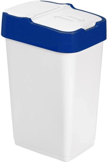plastični nihajni koš za odpadke HEIDRUN 18 l
