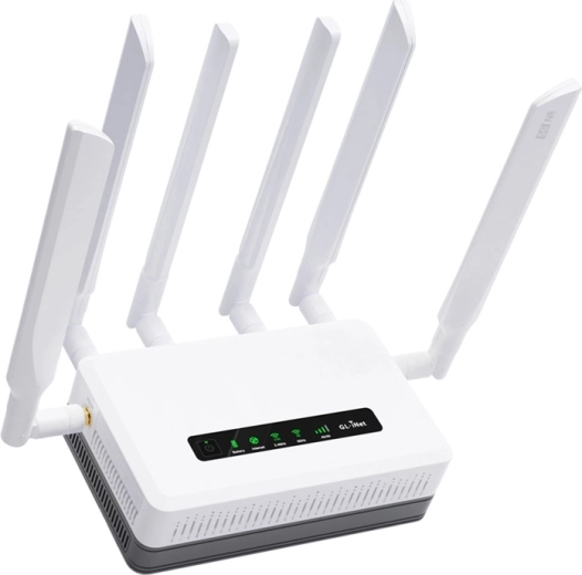 GL.iNet Puli AX 5G mobile router with Wi‑Fi 6