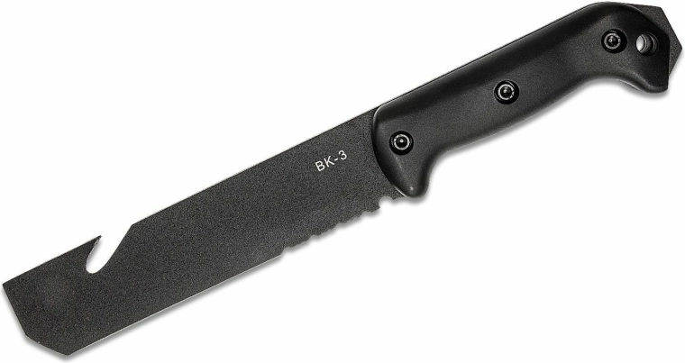 KA-BAR Becker Tac Tool taktični nož 17,5 cm, črn, Zytel, tok