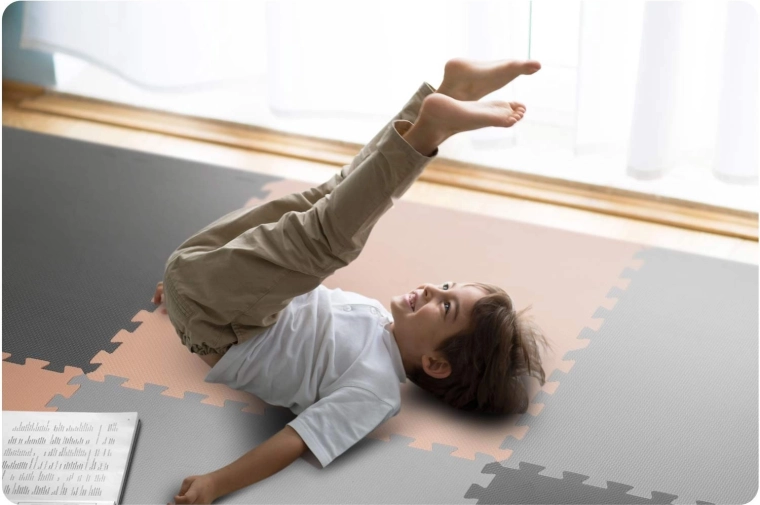 Soft and safe EVA foam for the little ones
