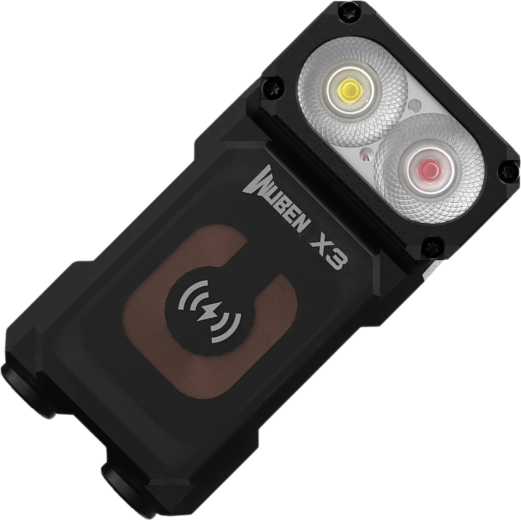 Zmogljiva dvojna osvetlitev: belo in rdeče svetlo