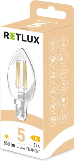Energy-saving replacement for a conventional bulb