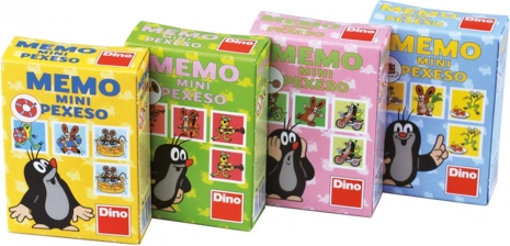 Mini spominske kartice Krtek