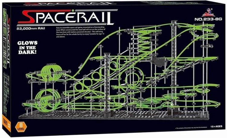 SpaceRail kroglična proga level 8G