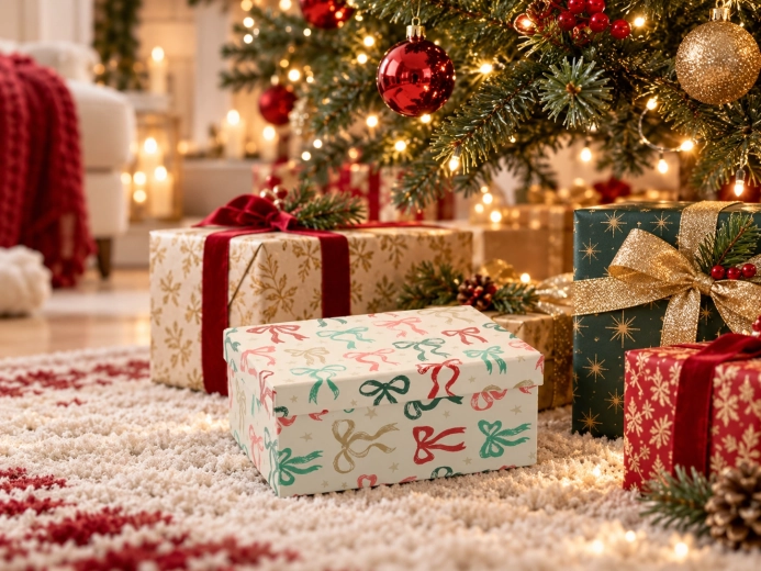 Beautiful under the Christmas tree
