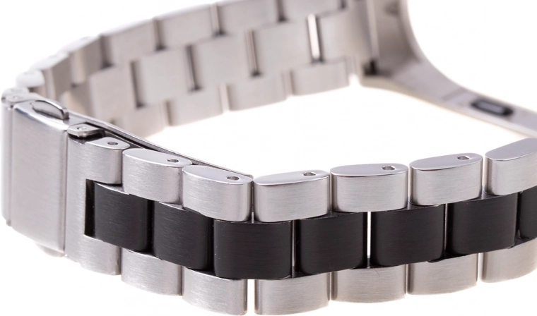 Elegant silver-black design