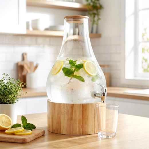 Varno zaprto s tesnečim bambusovim pokrovom