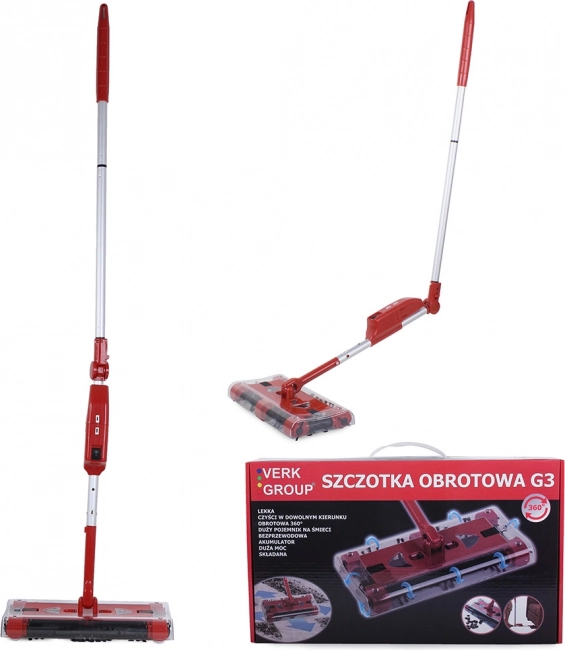 Akumulatorska ročna metla Kaśka