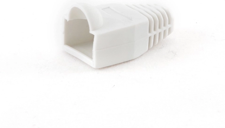 White protective boot for RJ45 connector - 100 pcs