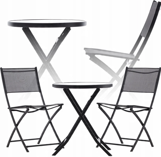 Zložljiva zasnova za majhne balkone