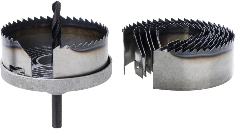 Komplet izrezovalnih žag 2" za les in mavčno ploščo, 7 delov