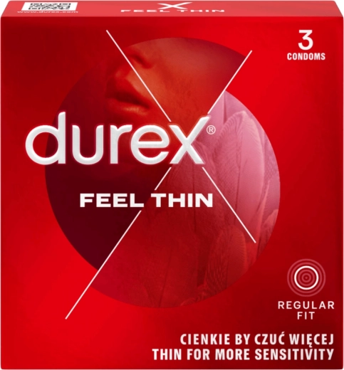 Durex Feel Thin kondomi 3 kosi