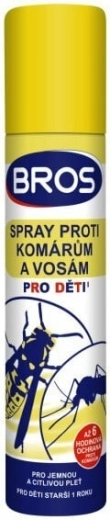Bros sprej proti komarjem in osam za otroke 90 ml