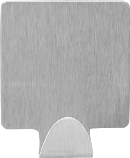 Samolepilni kvadratni kavelj iz nerjavnega jekla, set 3 kosov