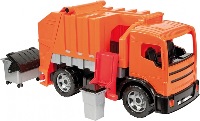Oranžni smetarski tovornjak 72 cm MERCEDES ACTROS
