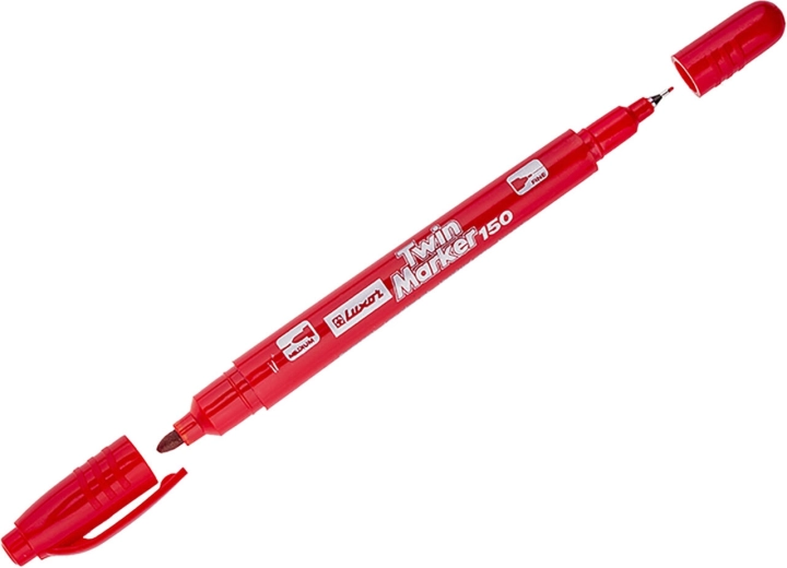 Permanentni označevalnik LUXOR 3013 rdeč