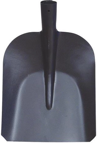 Lopata 23 cm brez ročaja, črna