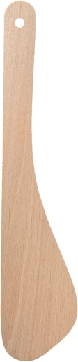 Lesena kuhinjska lopatica s poševnim robom 27 cm