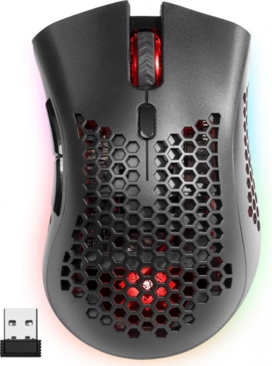 Brezžična igralna miška Warlock RGB