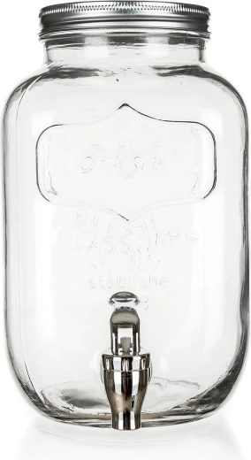 Odporno prozorno steklo in kovinski pokrov