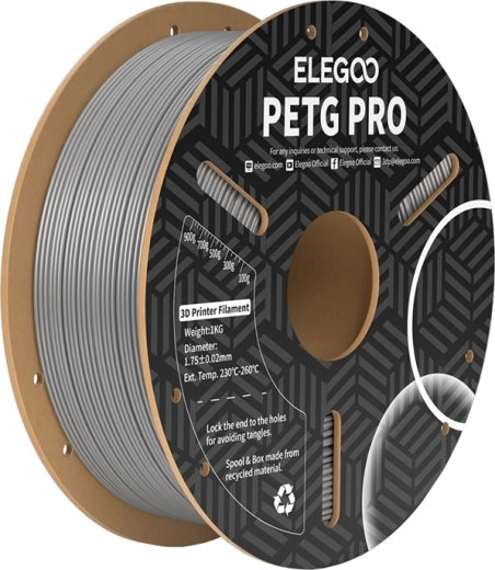 Filament ELEGOO PETG Pro – Siva