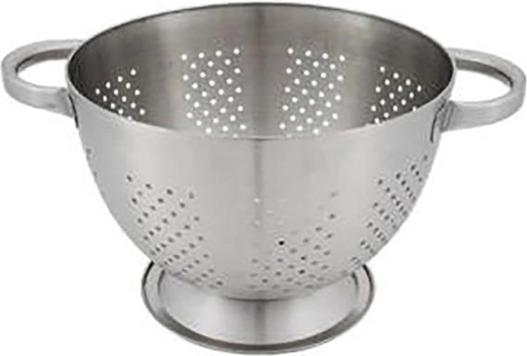 Globok nerjaveč cedilnik 22 × 15 cm