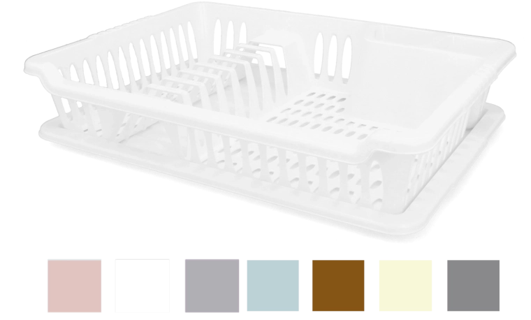 Odkapljalnik za posodo s pladnjem Hobby Life Small vijoličen