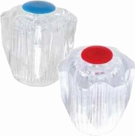 Ročaj za ventil T14 z nazobčanim nastavkom, prozoren