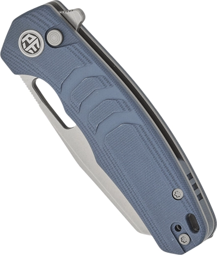 Durable 14C28N steel blade with stonewash finish
