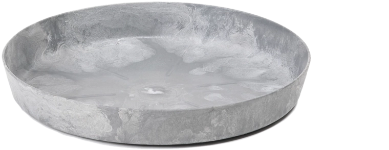 Podstavek za lončke Magnolia v sivem betonskem videzu LAMELA