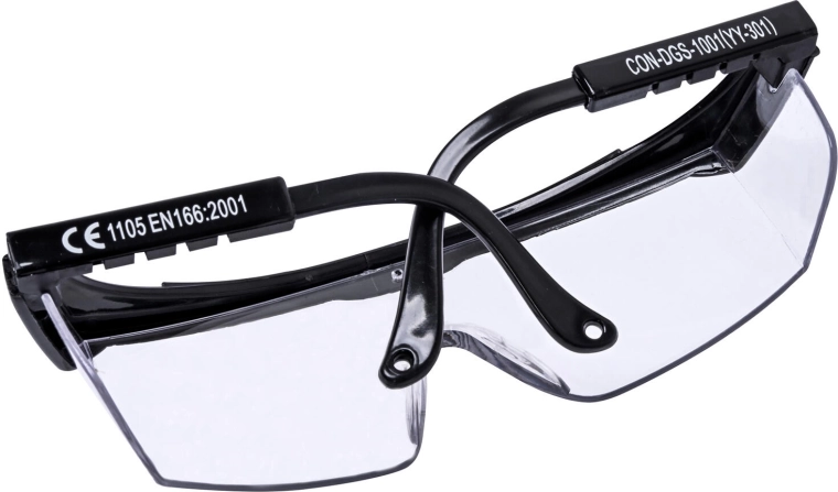 Celovita prozorna zaščita s stranskimi ščitniki