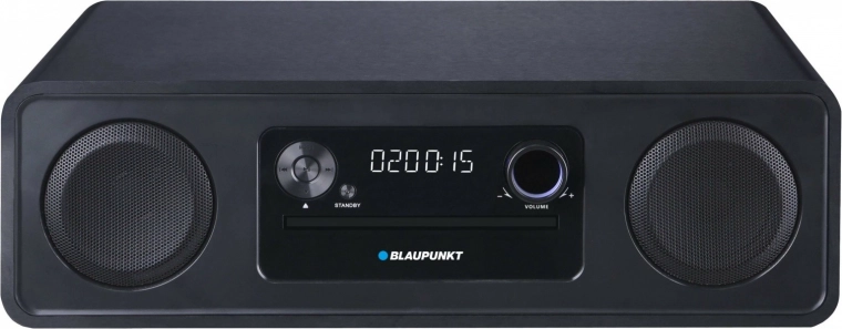 Mikrosistem z Bluetooth, CD/MP3, USB, AUX, FM radiem, uro in budilko