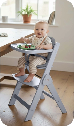 Grows with the child from 6 months up to 12 years