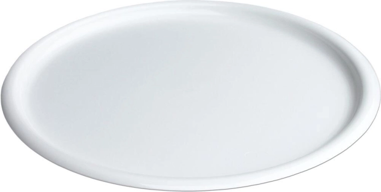 Okrogel plastični pladenj 36 cm – mešanica barv