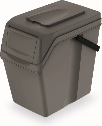 Zabojnik za ločevanje odpadkov Sortibox II 25 l – sivi kamen