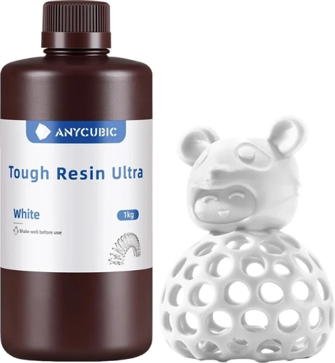 Anycubic Tough Resin Ultra bela smola za 3D tisk