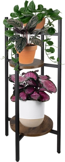 Ruhhy flower stand 80 cm, 3-tier metal loft