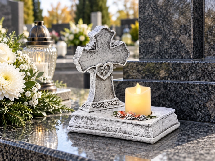 Stable grave decoration