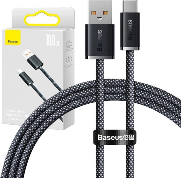Baseus USB-C Kabel Dynamic Series 100W 1m siv