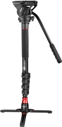 Neewer GM76 179 cm stativ in monopod s fluidno glavo