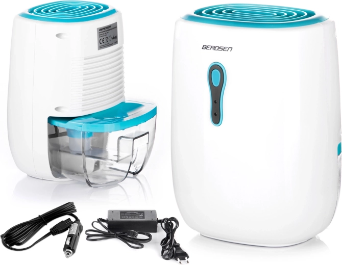 Električni razvlaževalnik zraka Berdsen BR-70W z 12 V avtomobilskim adapterjem