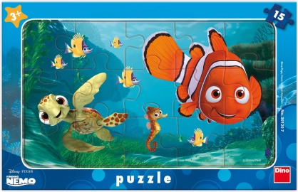 Sestavljanka Nemo in želva s 15 deli