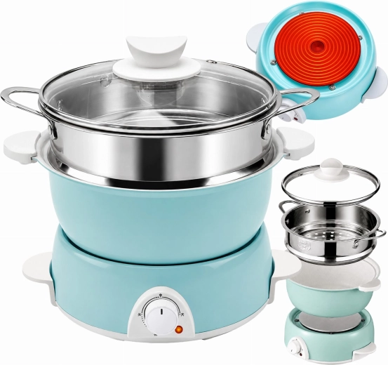 Multifunction electric pot 700 W with non-stick surface 1.5 l - 1 piece