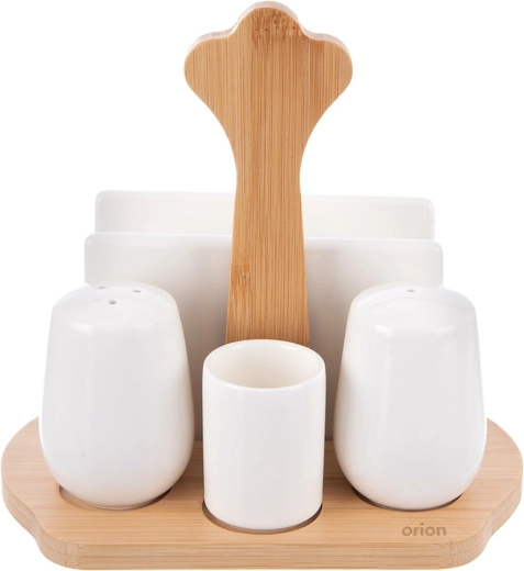 Vse na enem mestu na elegantni bambusovi osnovi