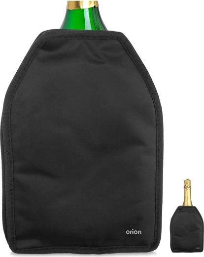 Hladilni ovoj za steklenico 23 cm, črn