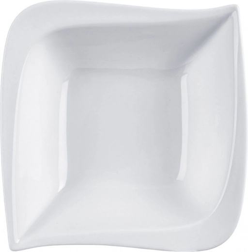 Moderna kvadratna oblika za stilsko serviranje