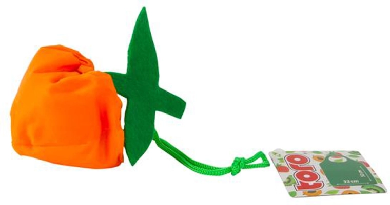 TORO foldable shopping bag with fruit motif 32 × 52 cm
