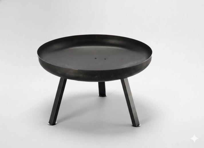 Vrtno jekleno kurišče 60 × 36 cm